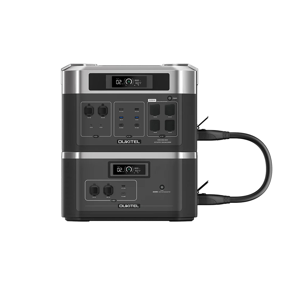 OUKITEL BP2000+B2000 Portable Battery Generators