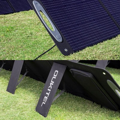 OUKITEL 200W Solarpanel Camping