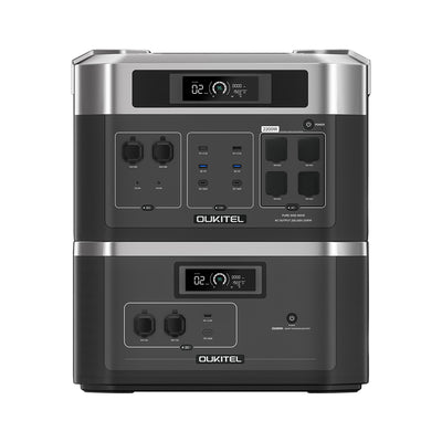 OUKITEL BP2000 Powerstation + BP2000 Expansion Battery